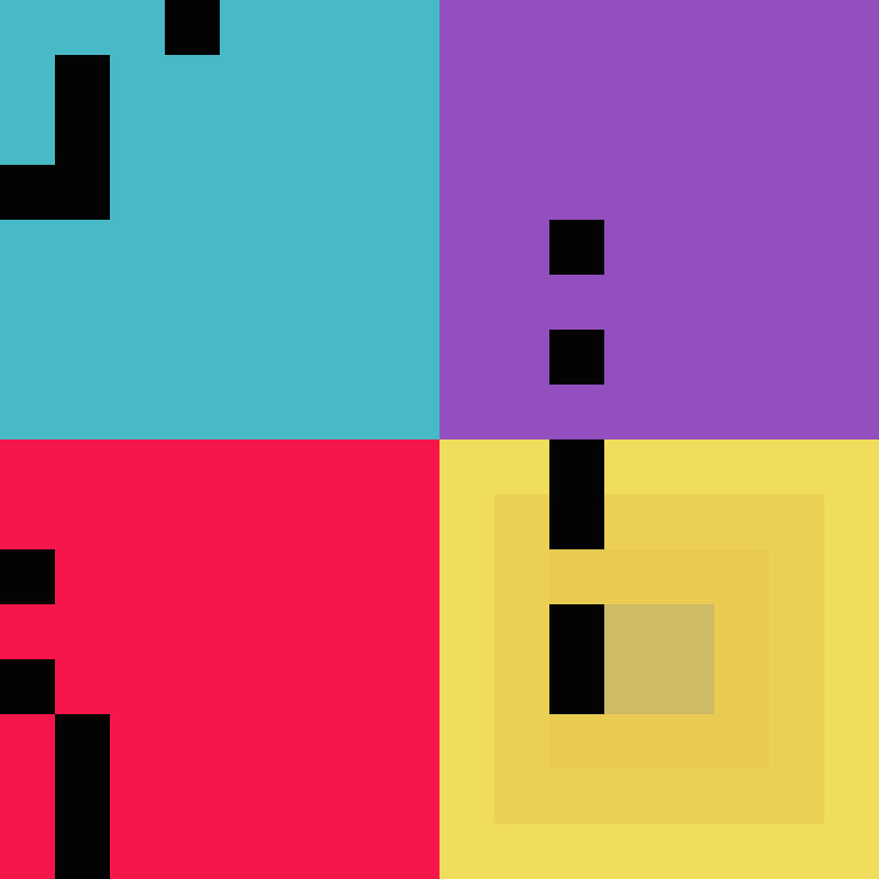 mINIMAL PIXEL ABSTRACT #17 static token preview