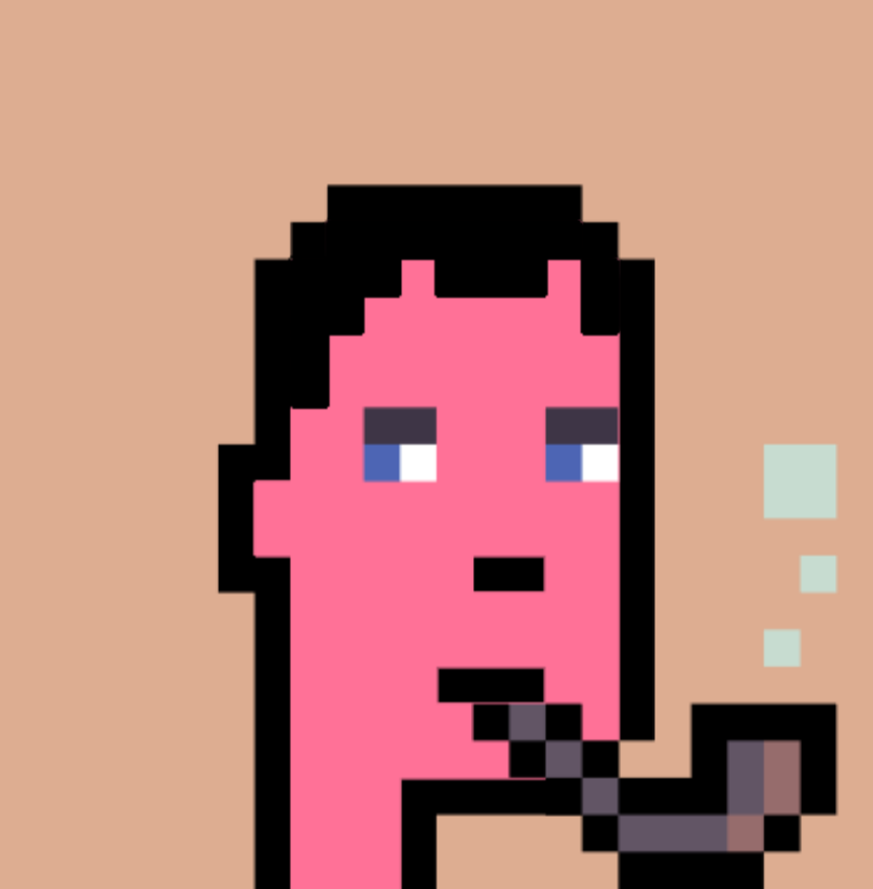 Pink Punks in Recession #68 static NFT preview