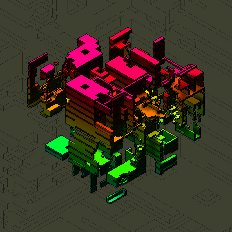 Isofrag generator series I #279 static NFT preview
