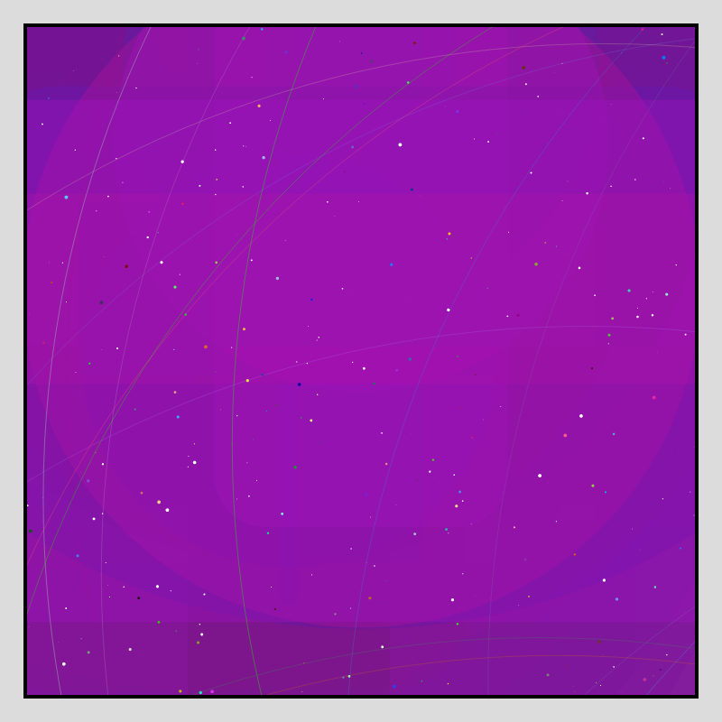 Color Field Starry B #125 static token preview