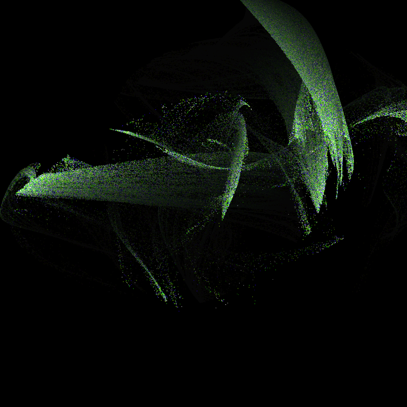 Fractal Amoeba #75 static token preview
