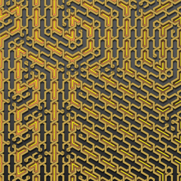 Interlaced #167 static NFT preview