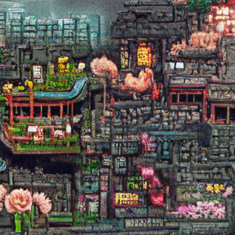 Kowloon Walled City stories #38 static NFT preview