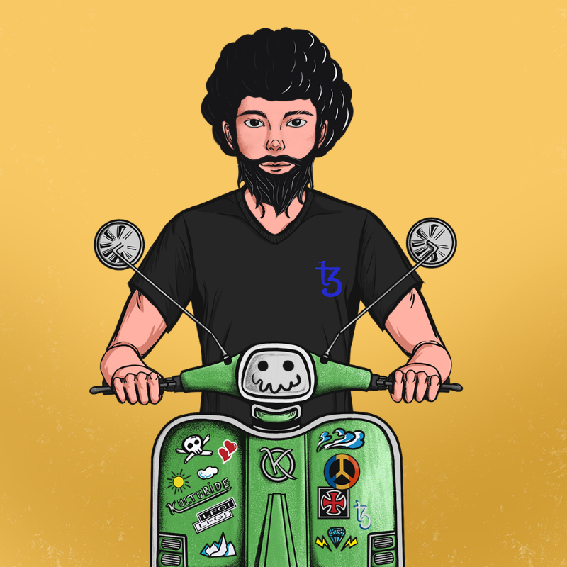 SCOOTER RIOT #159 static token preview