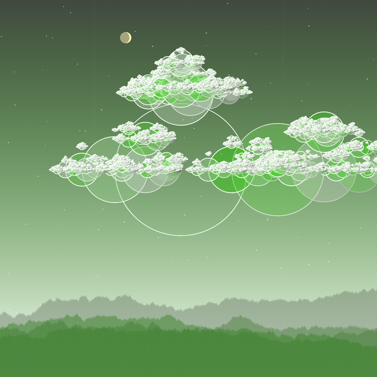 Cloudscapes #33 static NFT preview