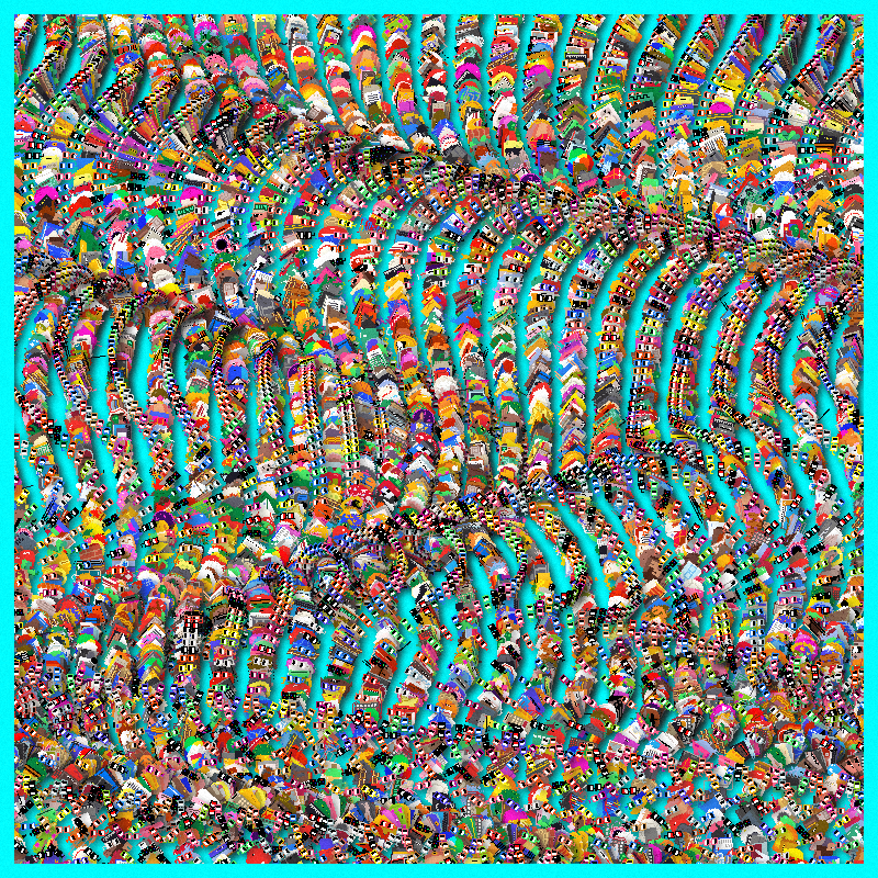 Nounfall #400 static NFT preview