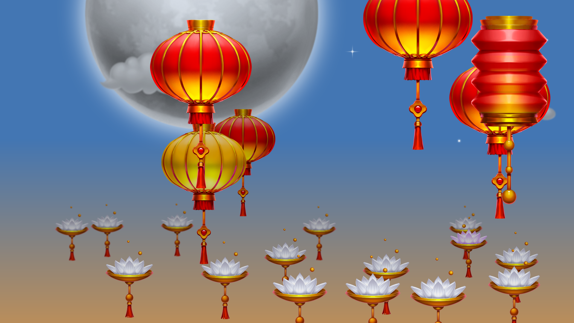 Mooncakes: Happy Mid Autumn Festival 2022 #2234 static NFT preview
