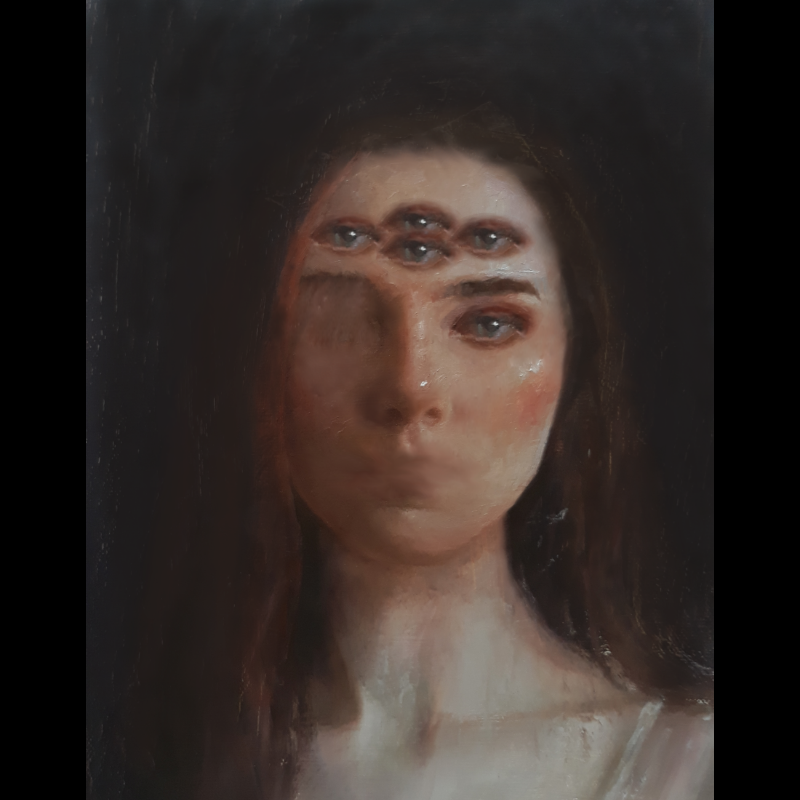 Random portrait #4 static NFT preview