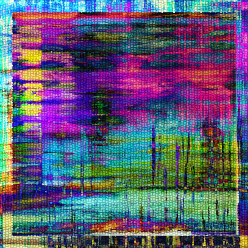 Fax Abstraction #94 static NFT preview