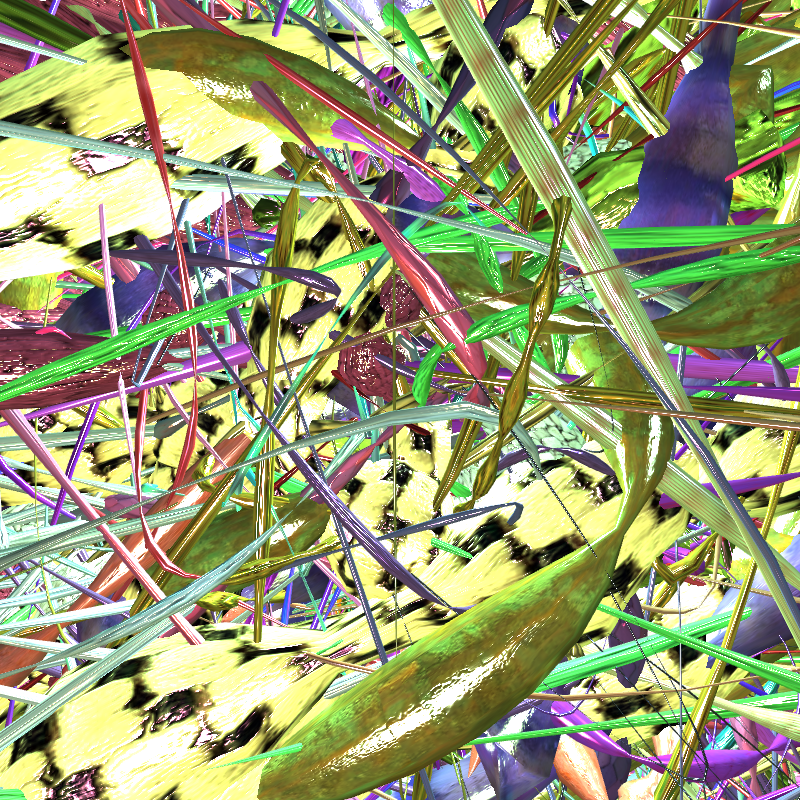 Prismatic Thickets #976 static token preview