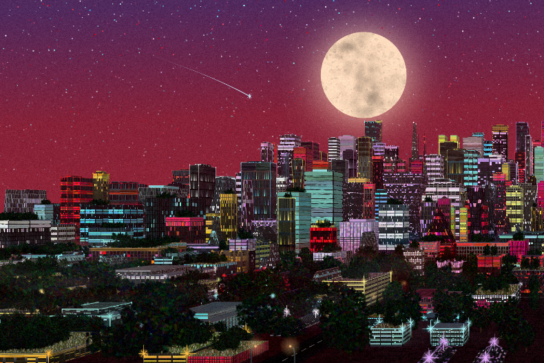 Luminocity #62 static NFT preview