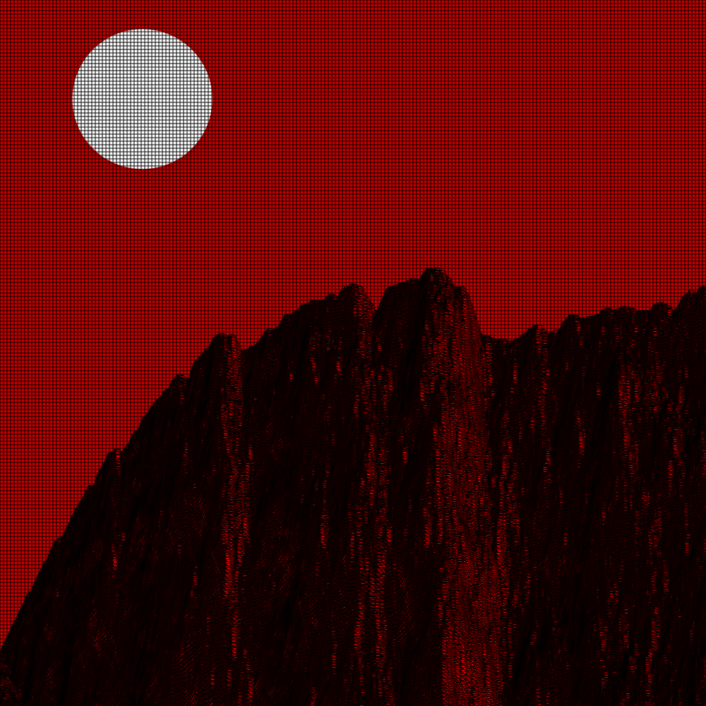 Classic generative landscape #85 static NFT preview