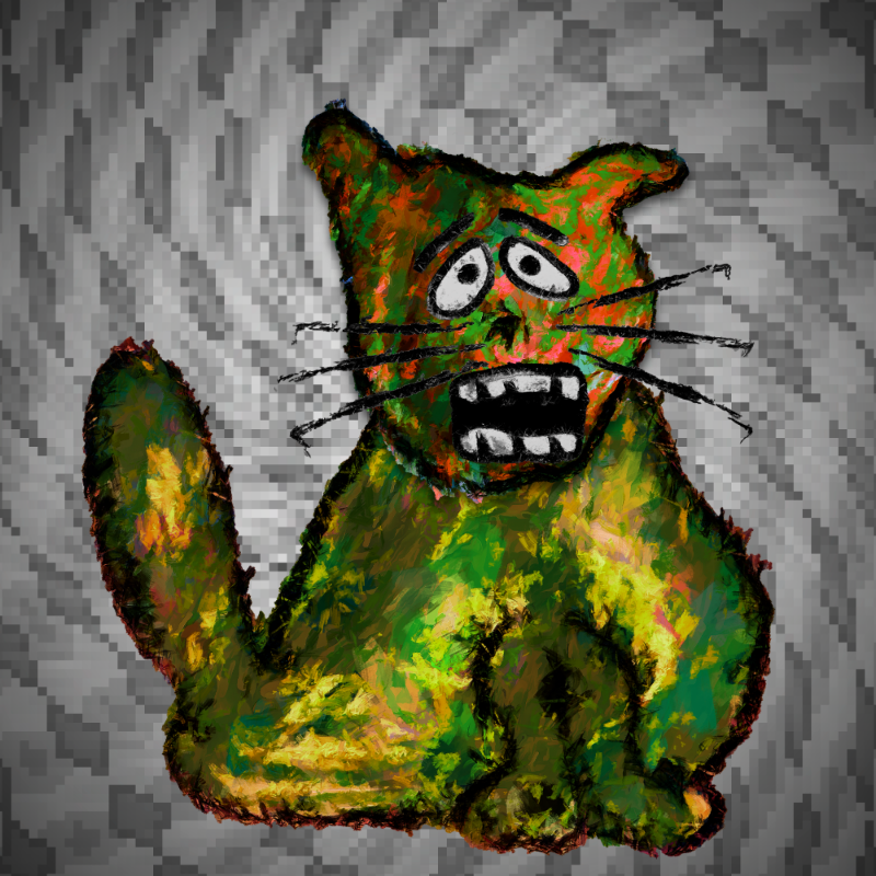 Creepocats 2.0 #92 static NFT preview