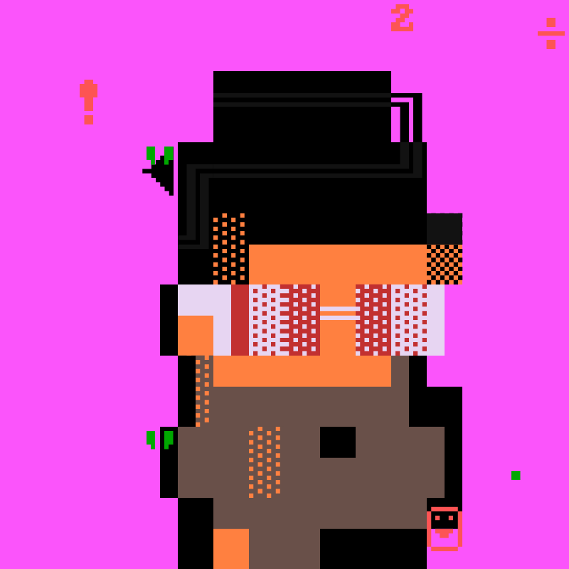 Gen DOS Punk #177 static token preview