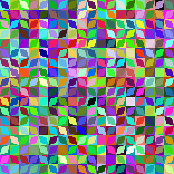 Diamond Twirl Composition #43 static token preview