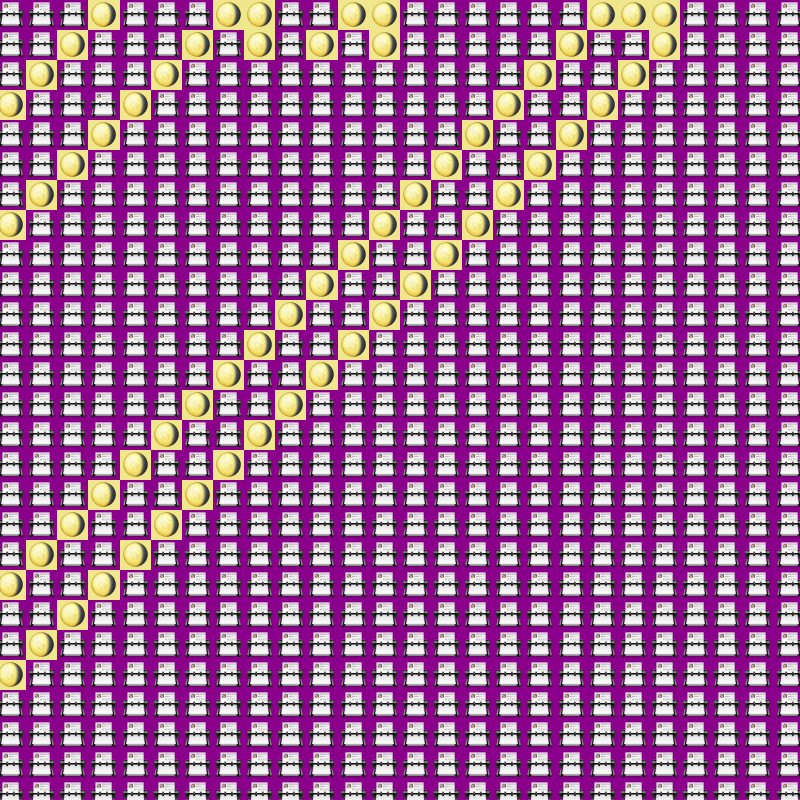 Elementary Cellular Emoji Automata #939 static token preview
