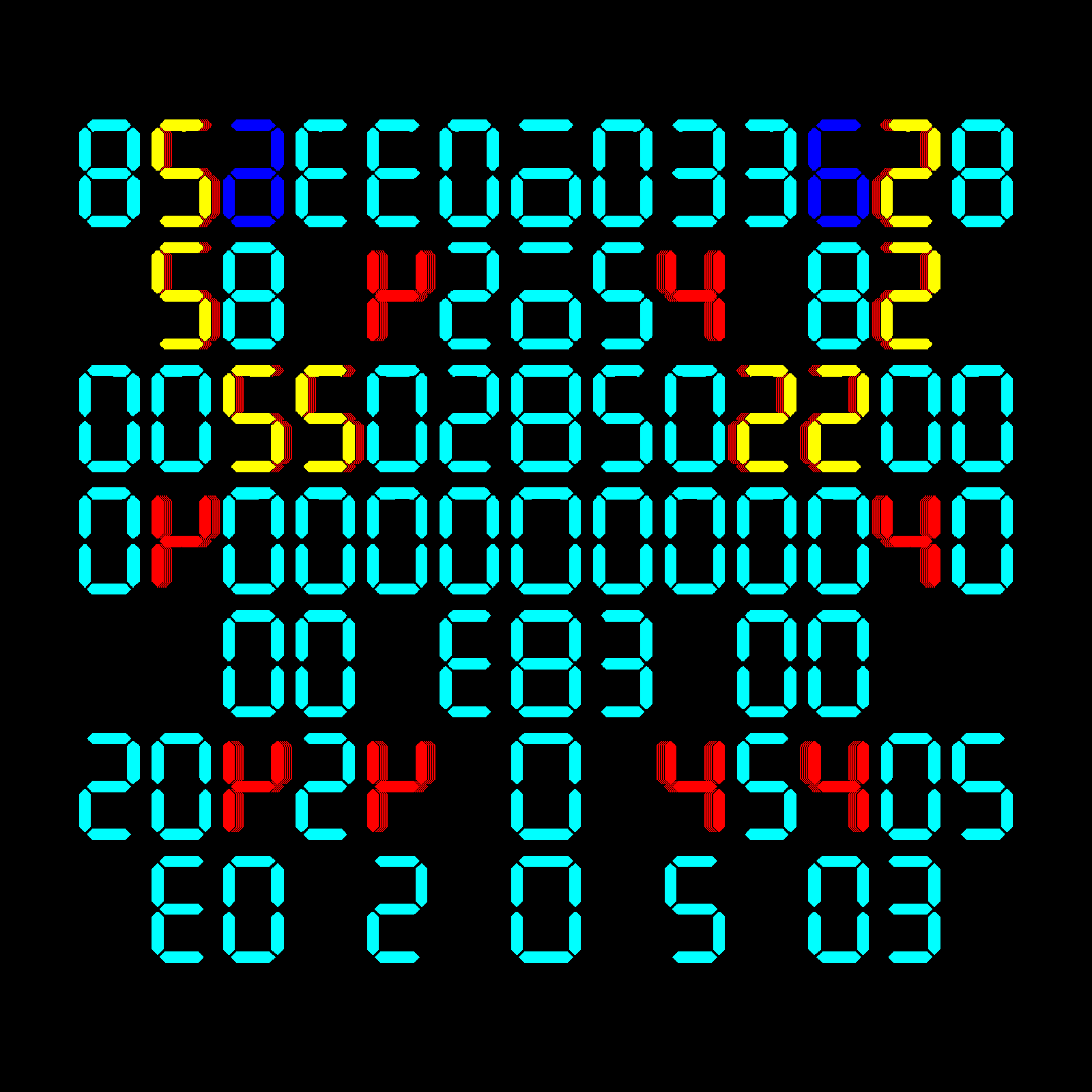 Digits #533 static NFT preview