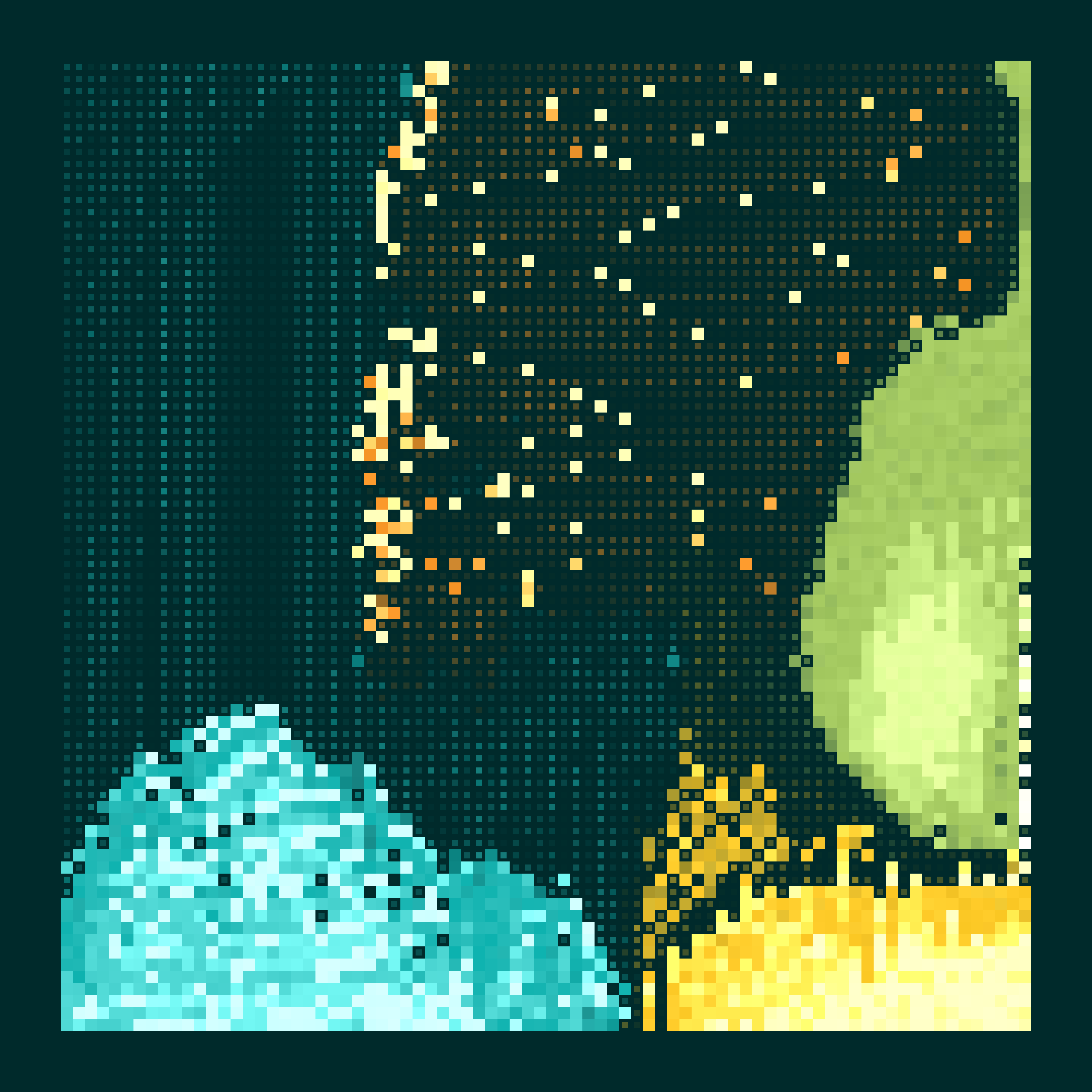 Pixel Blobs II #3 static token preview