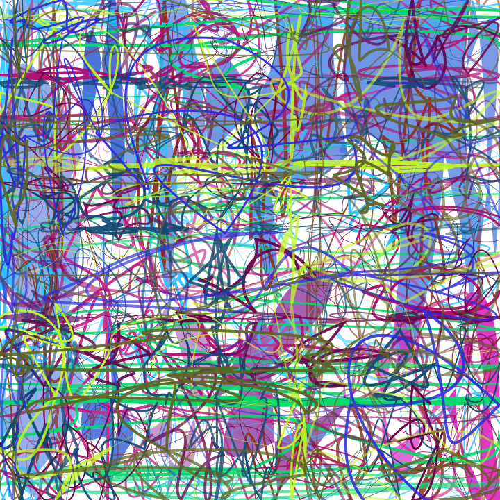 Action Painting #51 static token preview