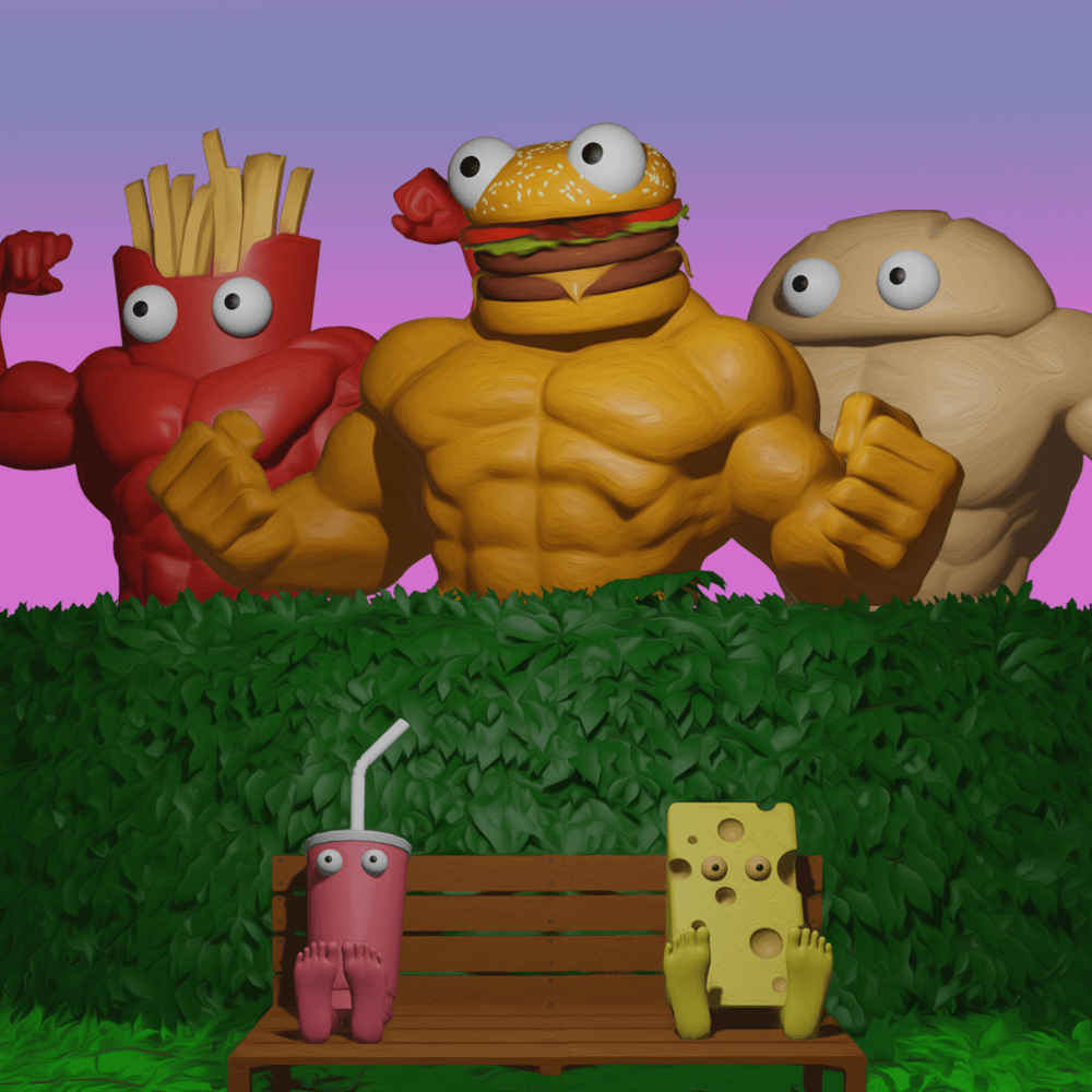 Buff Bois #93 static token preview