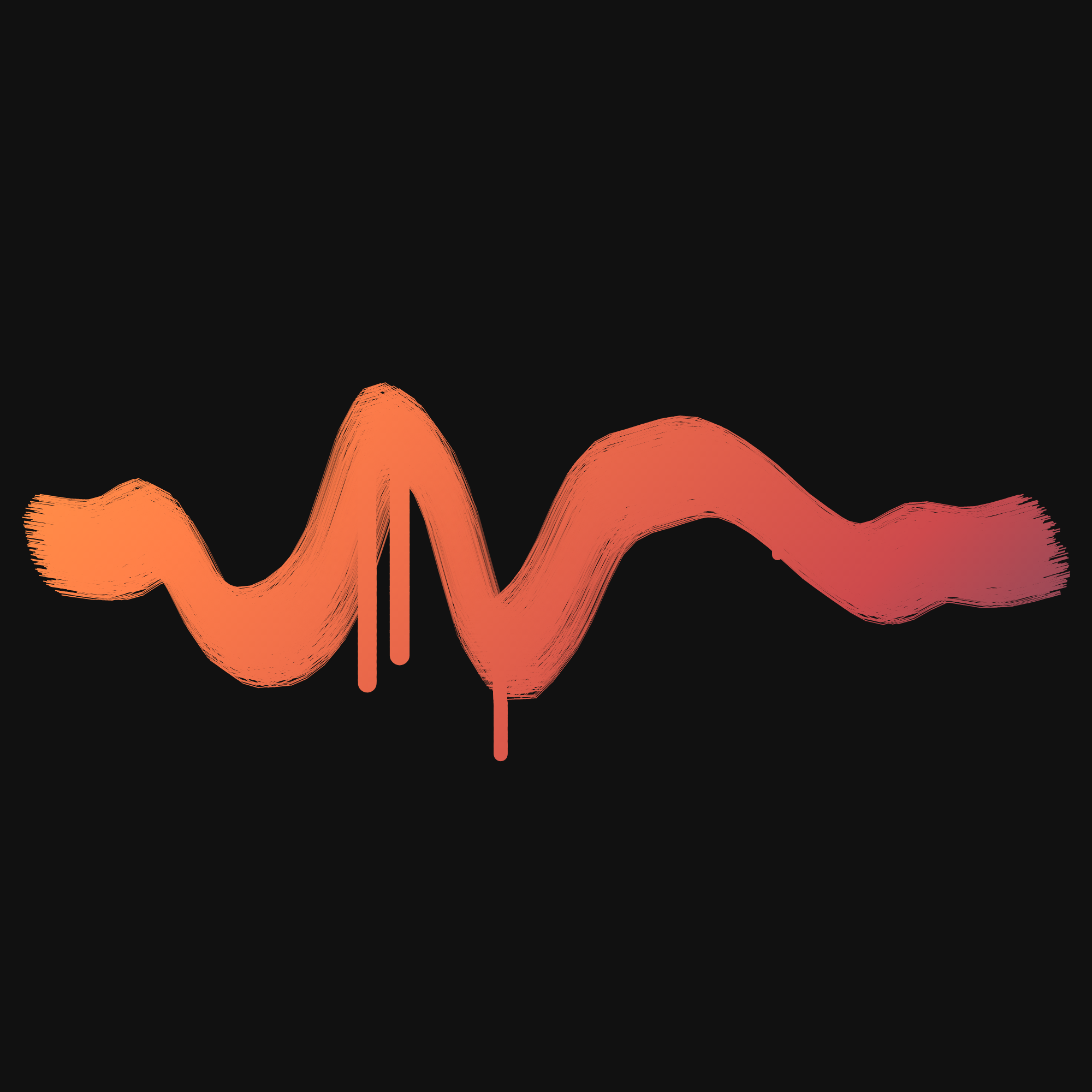 Brush Squigl #44 static NFT preview