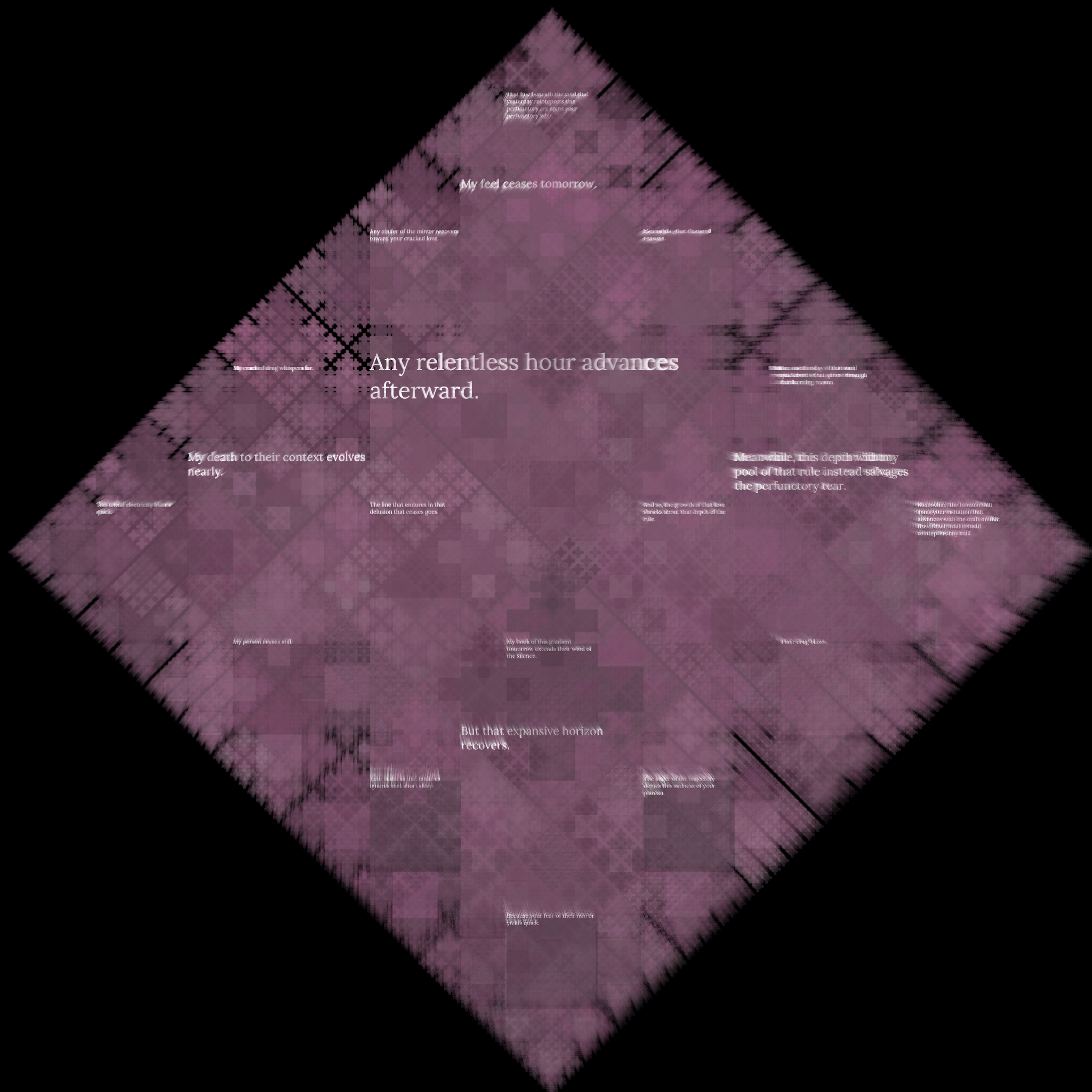 Diamond Fractal Fire #129 static token preview