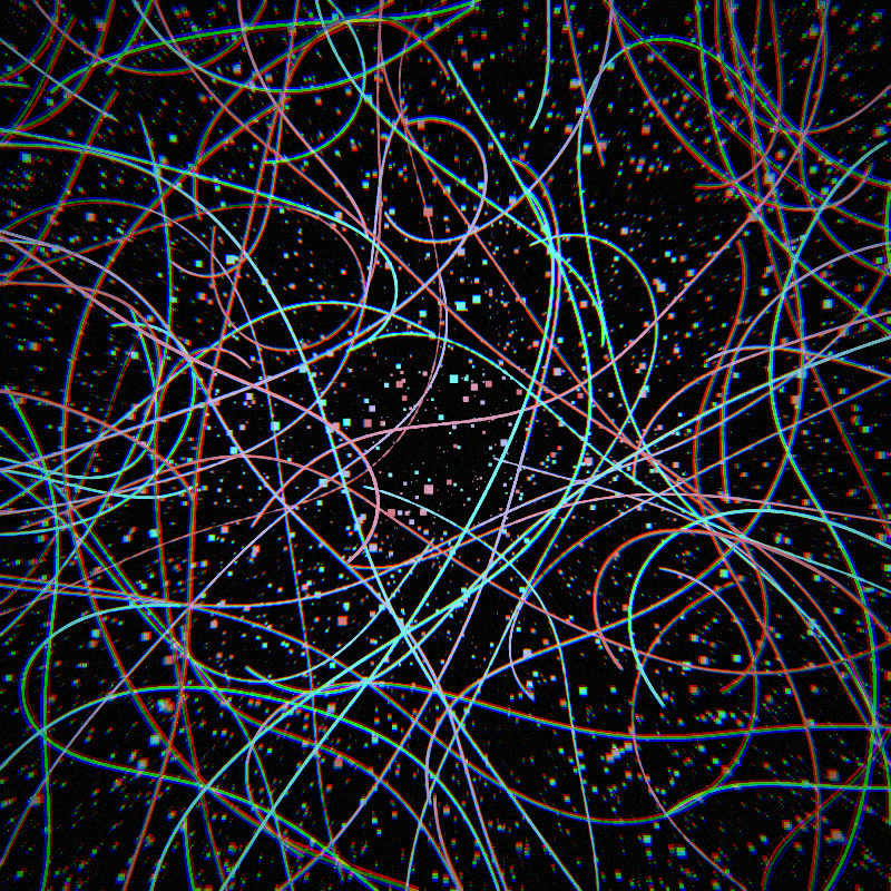 Neon Curves #4 static token preview