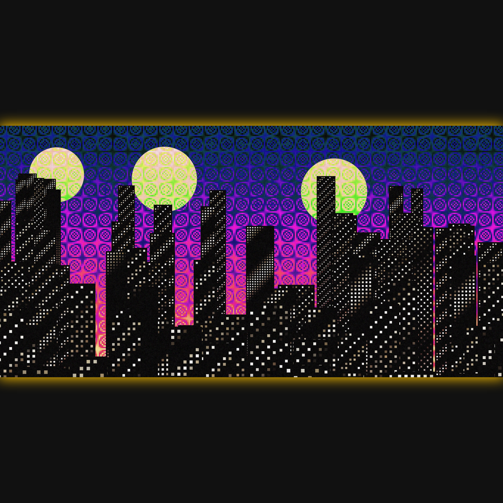 Byte City Night #153 static NFT preview