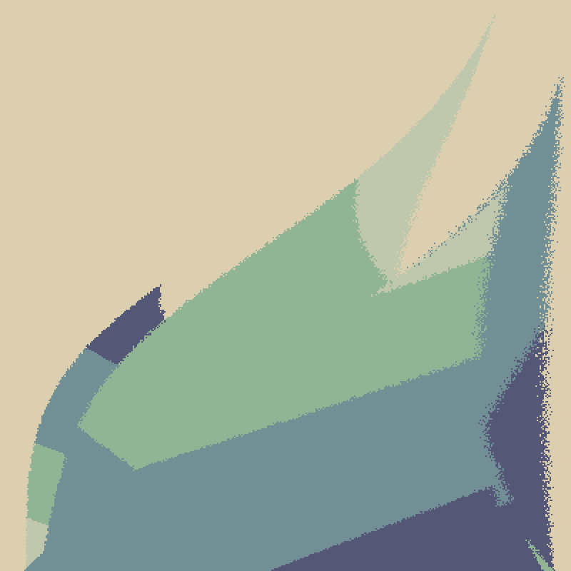 Ditherwave #127 static NFT preview