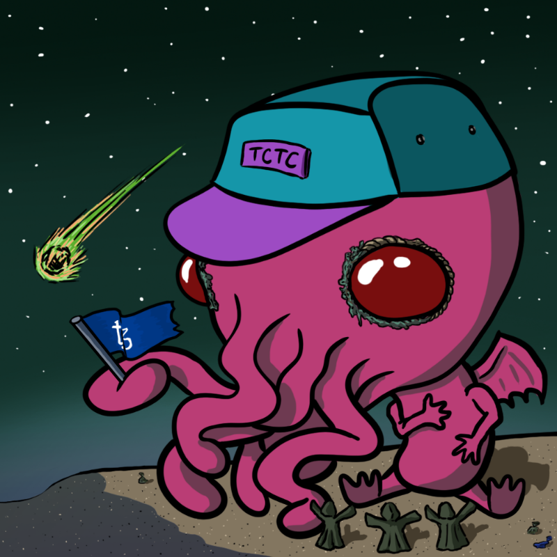 Chibi-thulhu #287 static NFT preview
