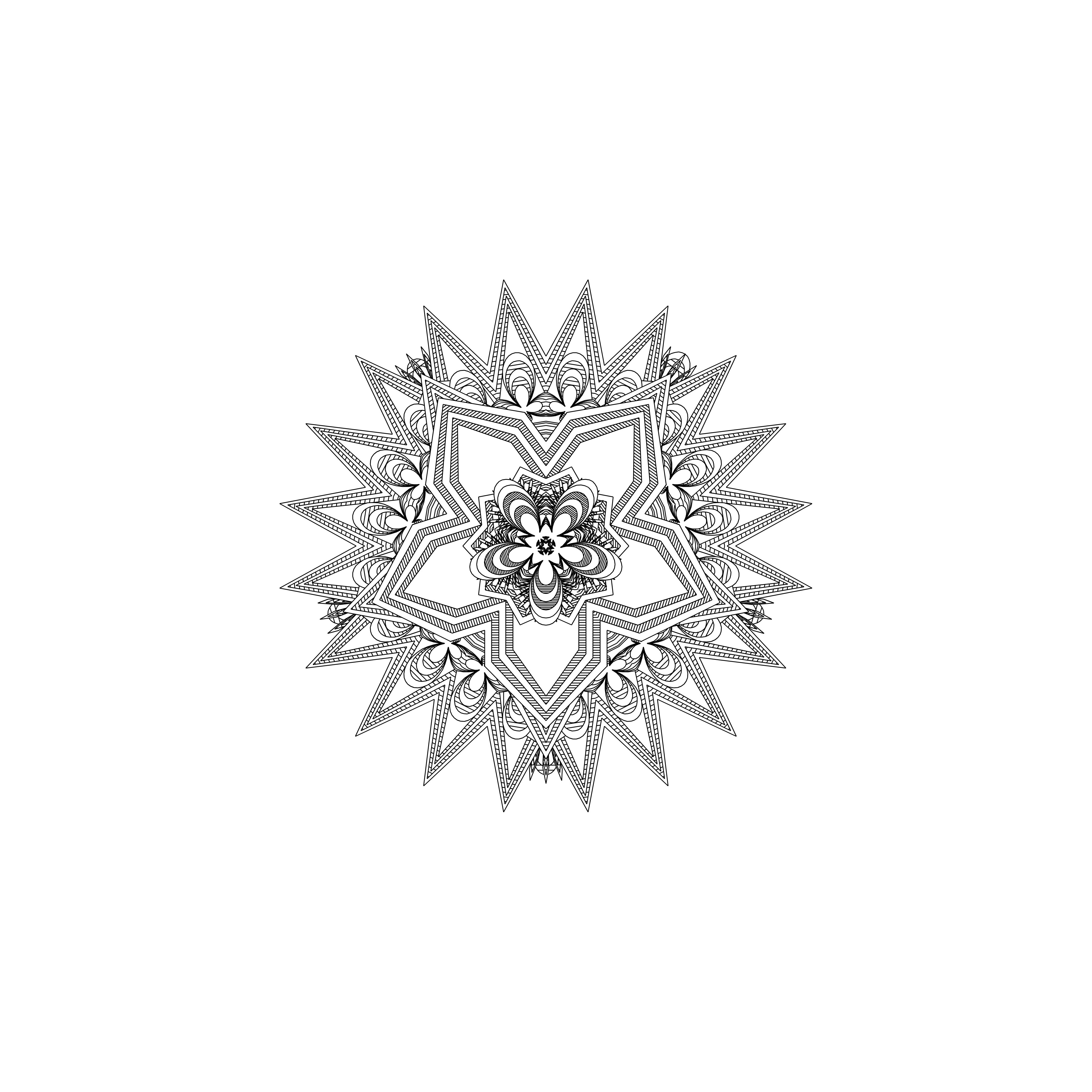 LL21 Mandala #577 static NFT preview