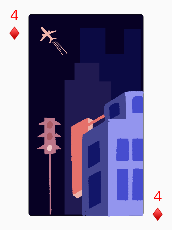 Poker -- Strolling in the Night #4 static token preview