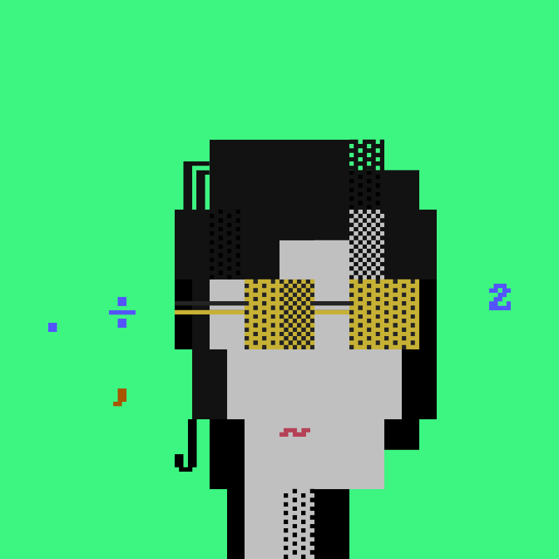 Gen DOS Punk #86 static token preview