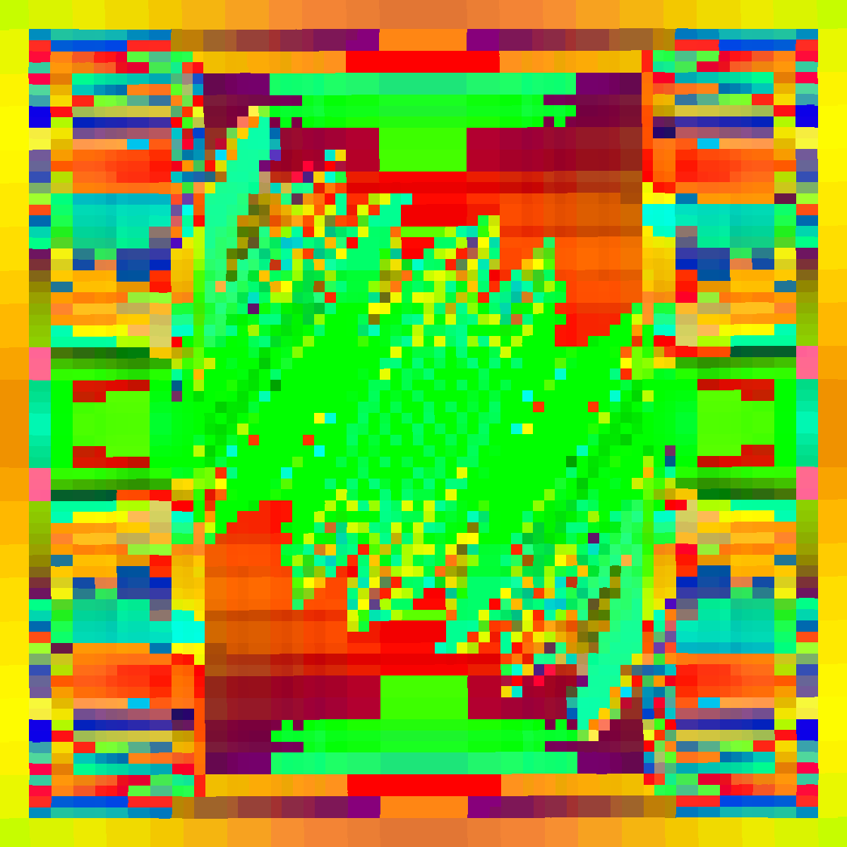 Psychedelic Dance of Pixels #38 static token preview