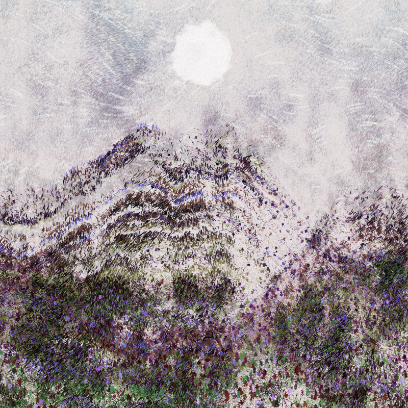 Cold Mountain #283 static NFT preview