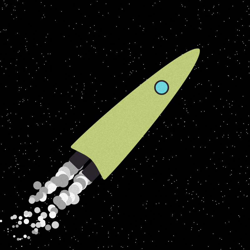 Lil Rocket #35 static NFT preview