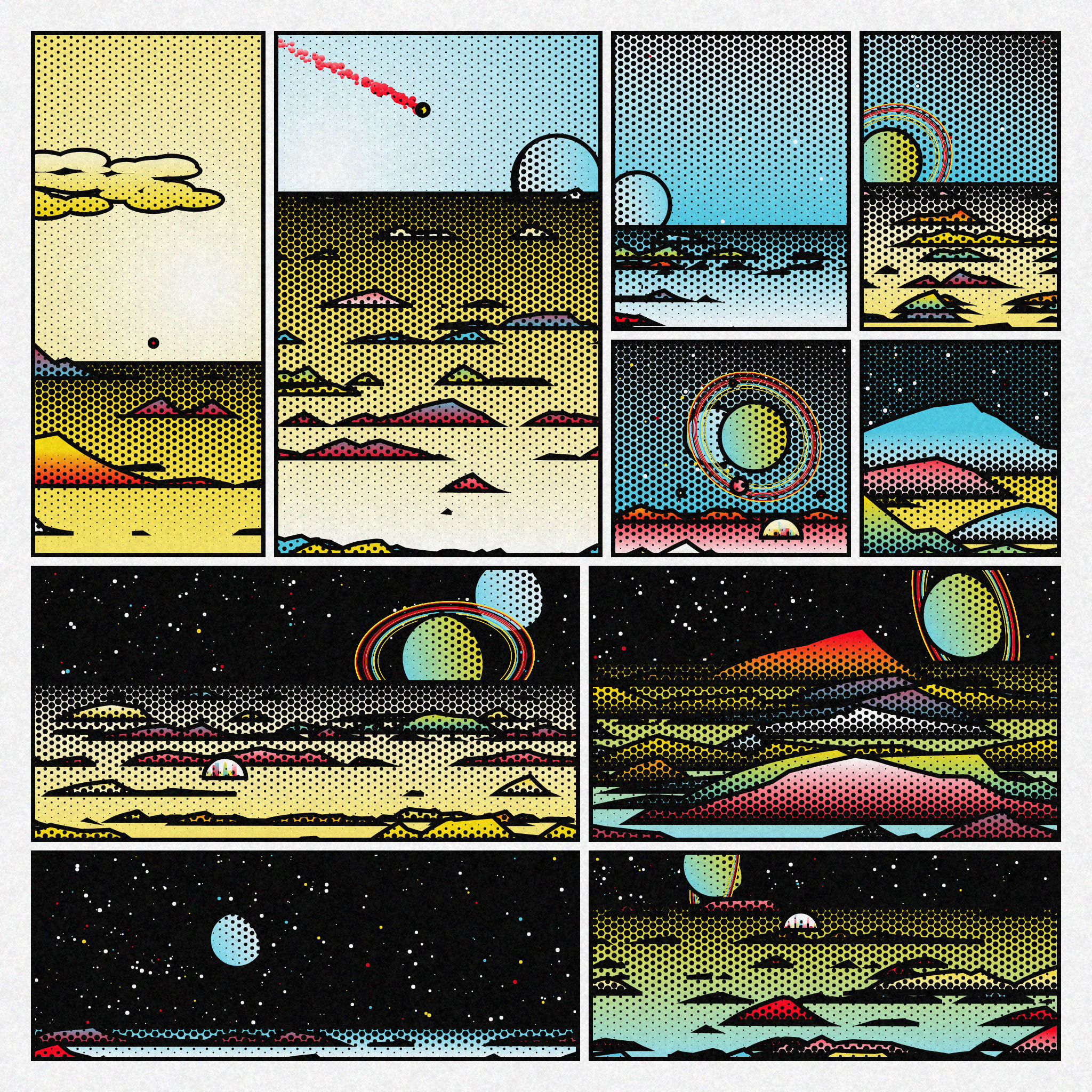 Astronomic Comics #47 static NFT preview