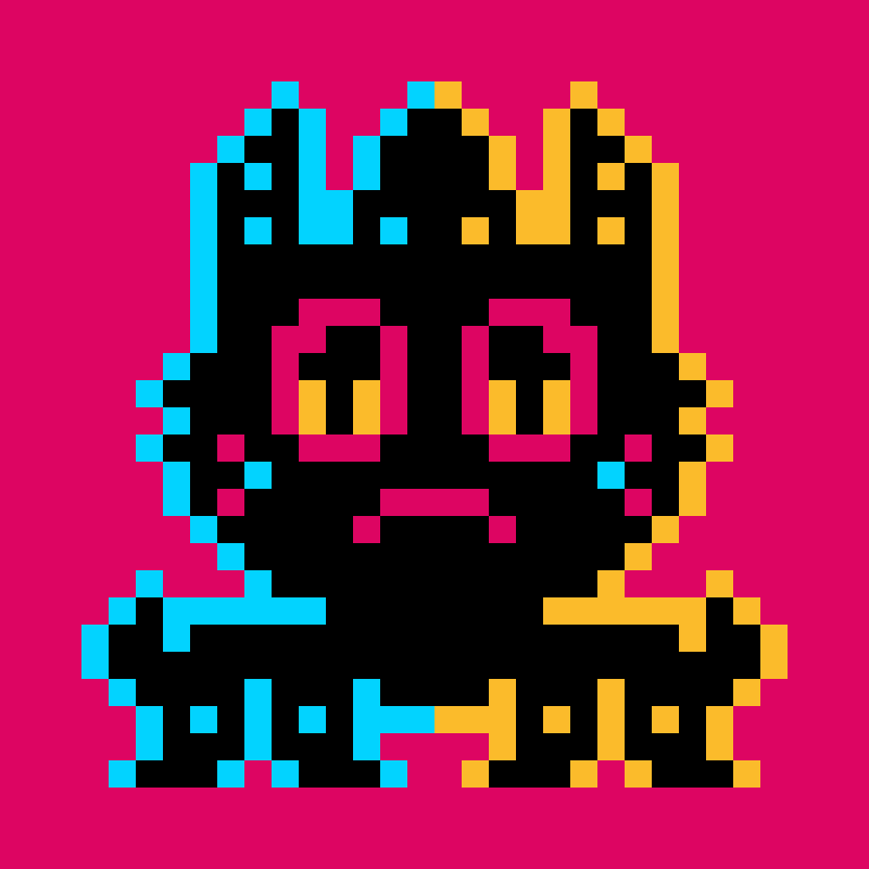 CMYKreatures #103 static NFT preview