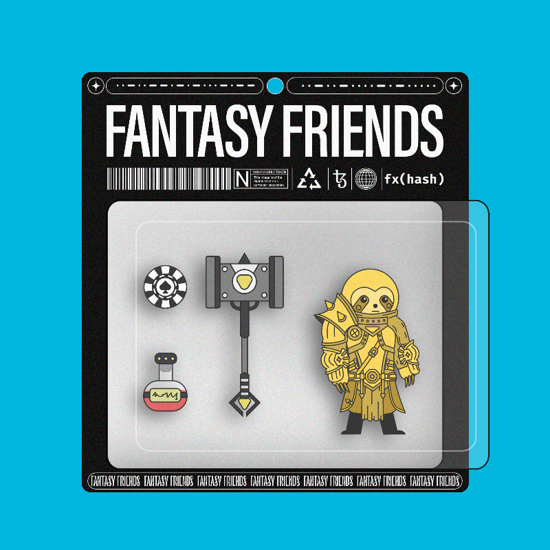 Fantasy Friends #132 static token preview