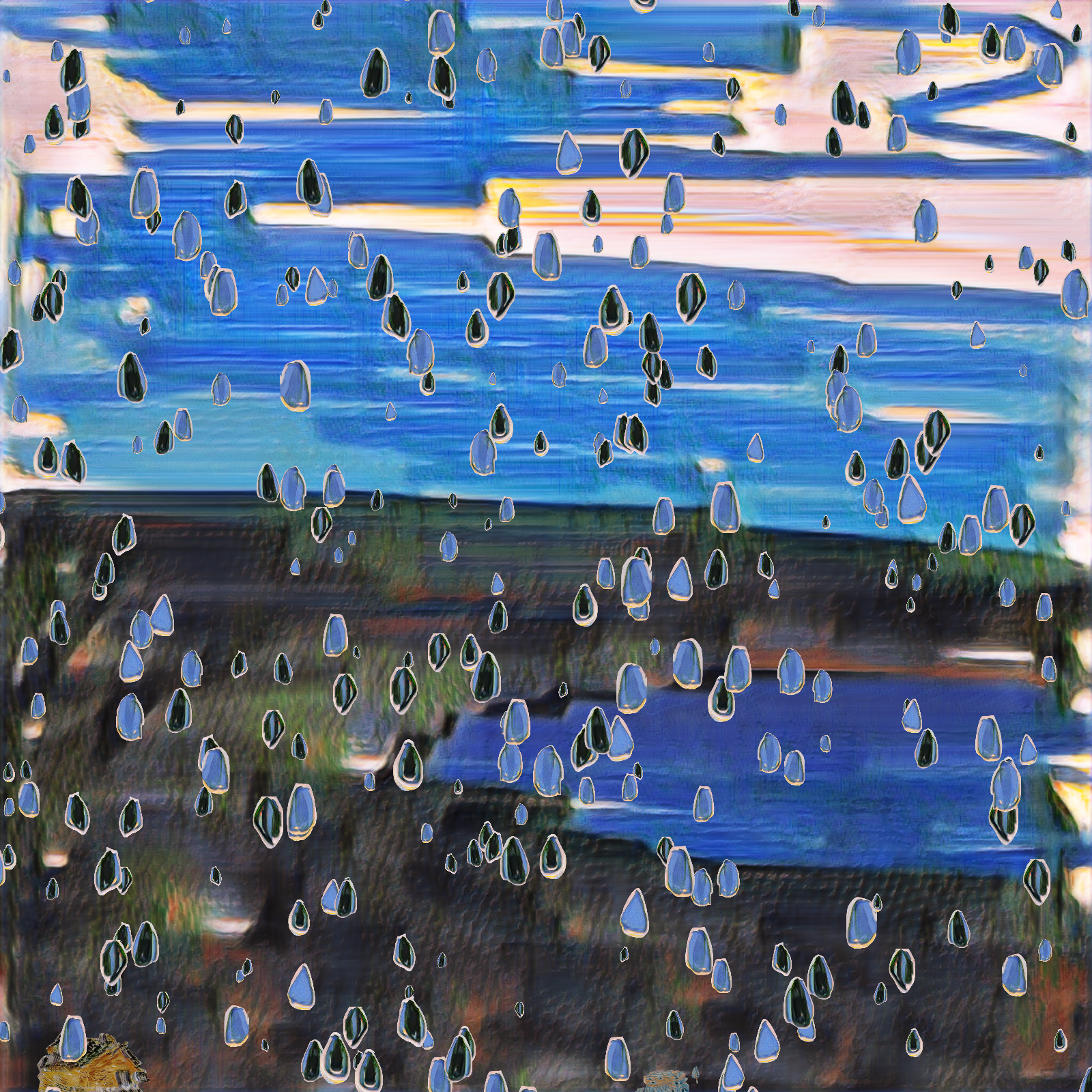 Painted Rain #88 static NFT preview