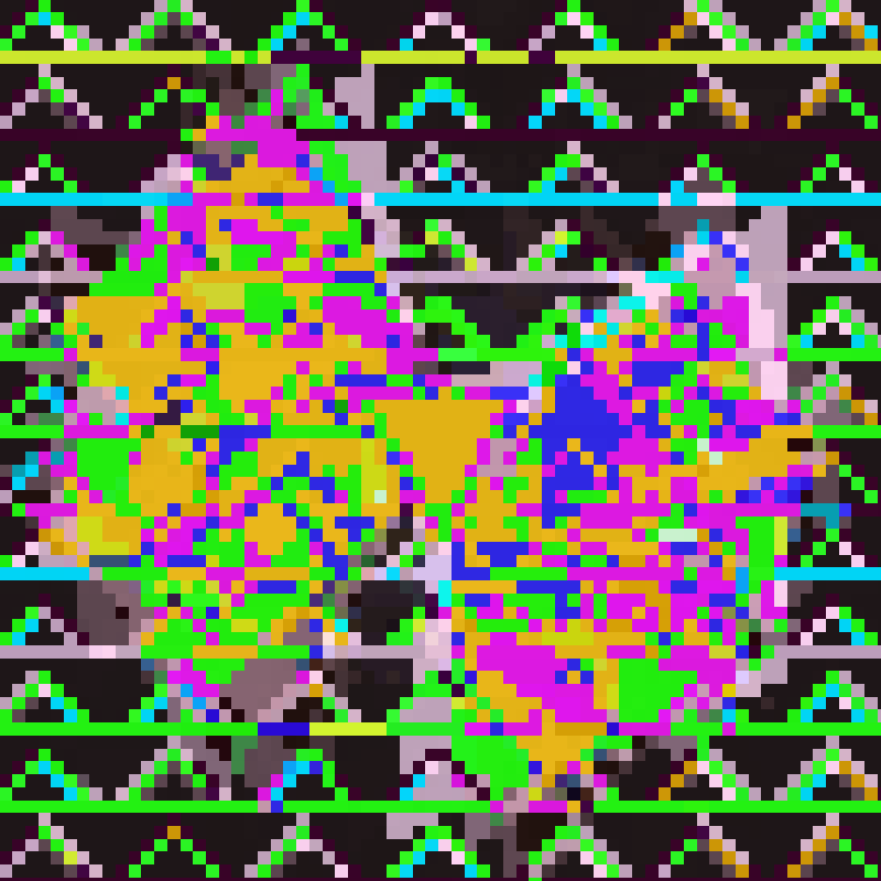 Psychedelic Pixels #38 static token preview