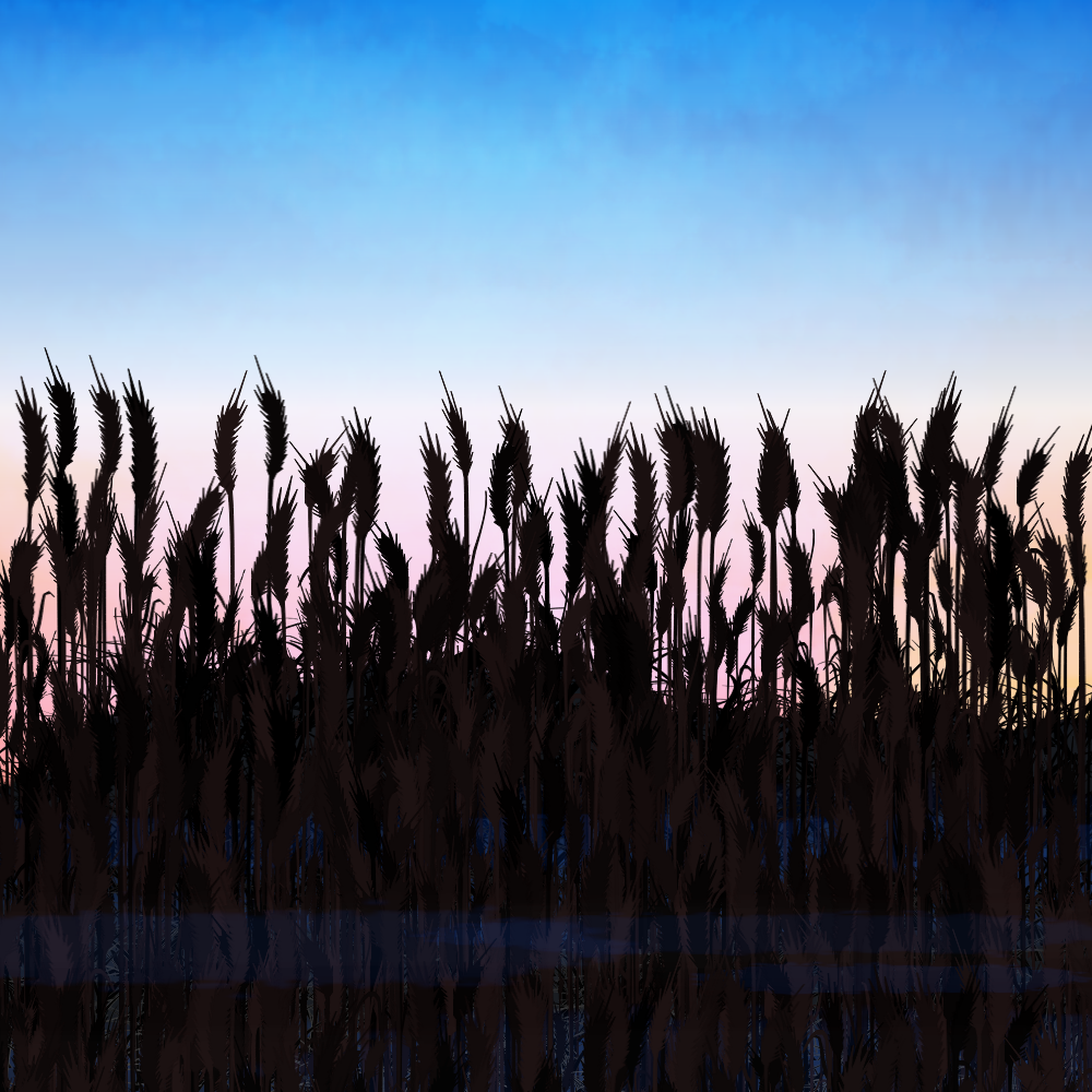 Walk in the field #48 static NFT preview
