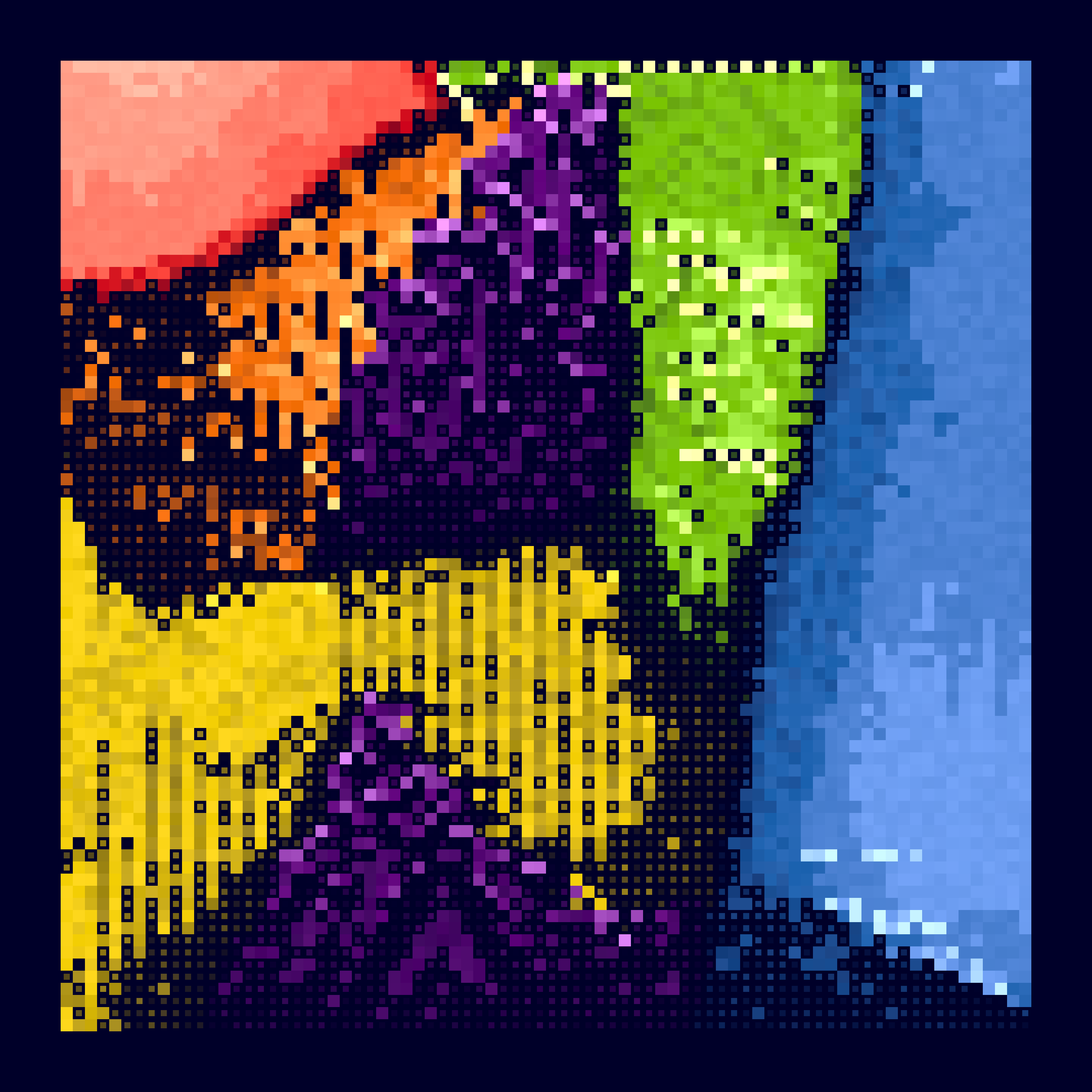Pixel Blobs II #28 static NFT preview