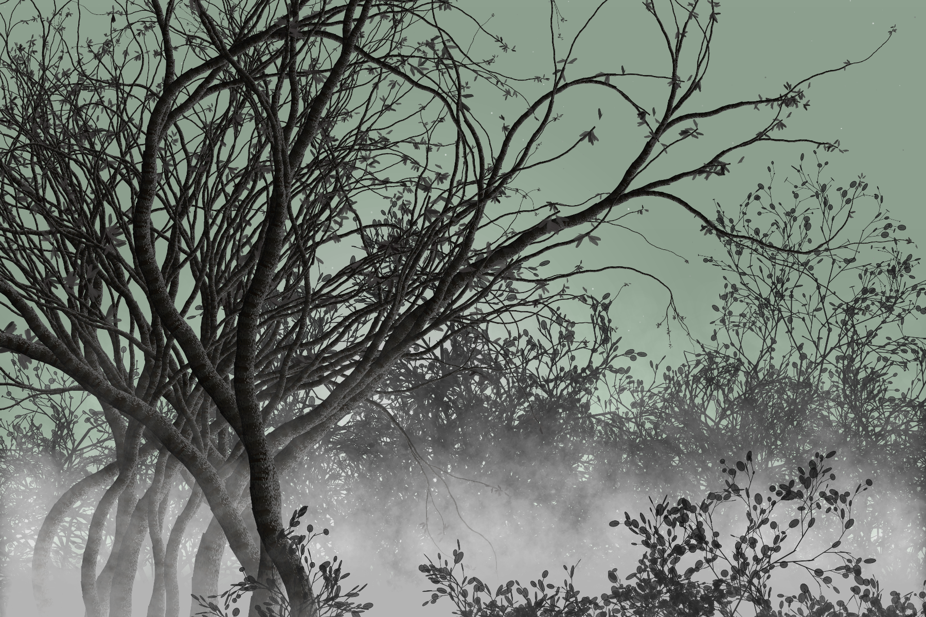 Morning Mist #30 static token preview