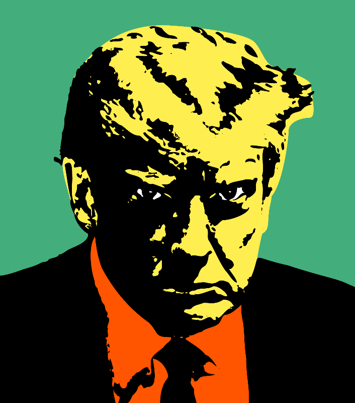 Donald Trump #107 static NFT preview