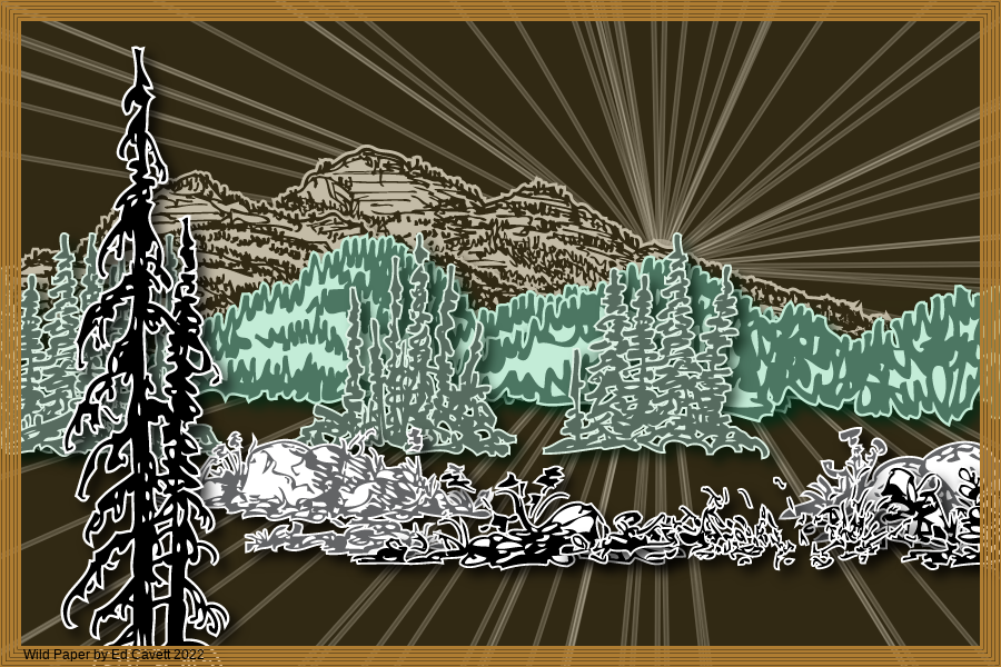 Capture Bigfoot - Wild Paper Series #71 static NFT preview
