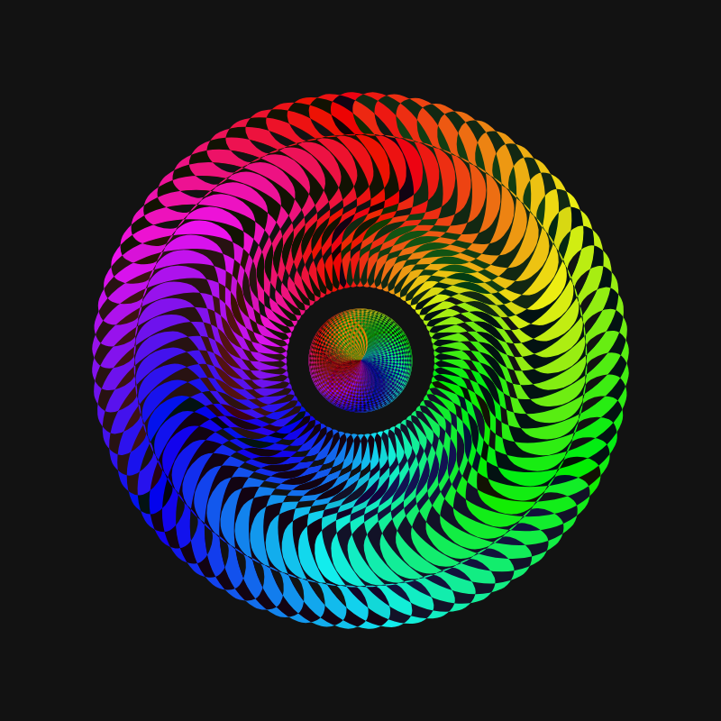 Harlequin's Wheel #5 static token preview