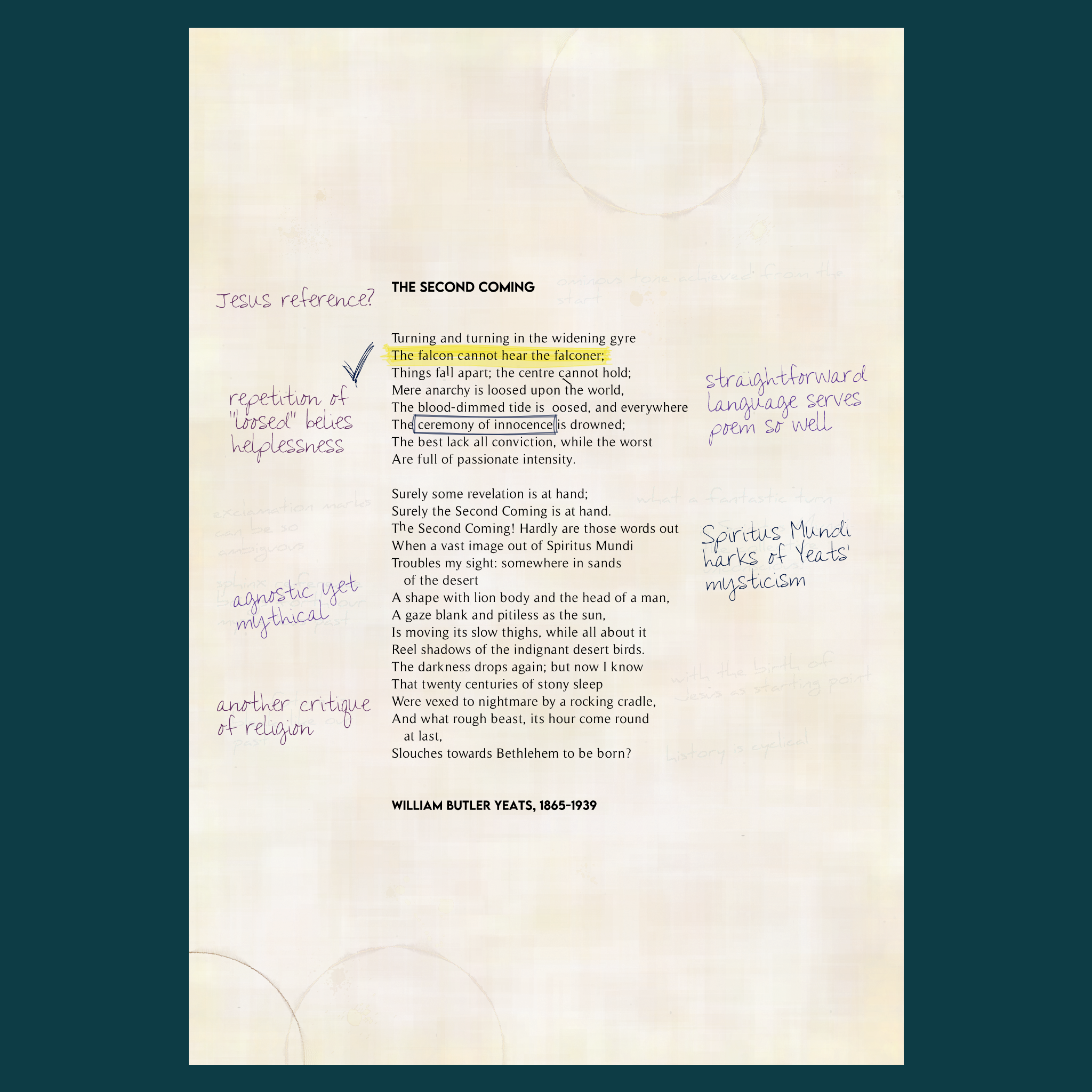 Poems in the Public Domain #150 static token preview