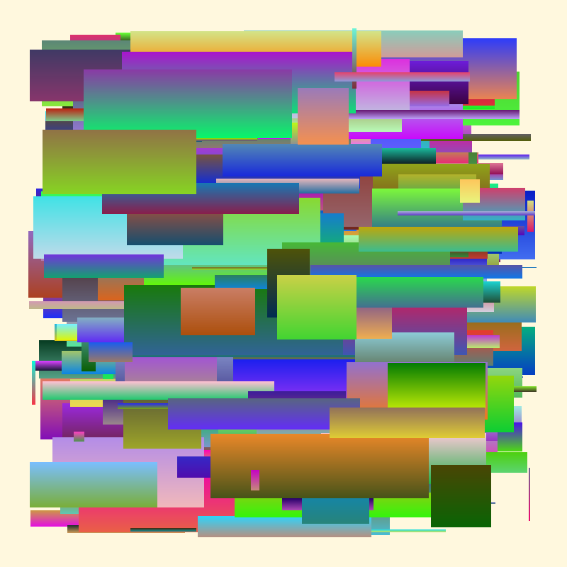 Gradient Rect #57 static NFT preview