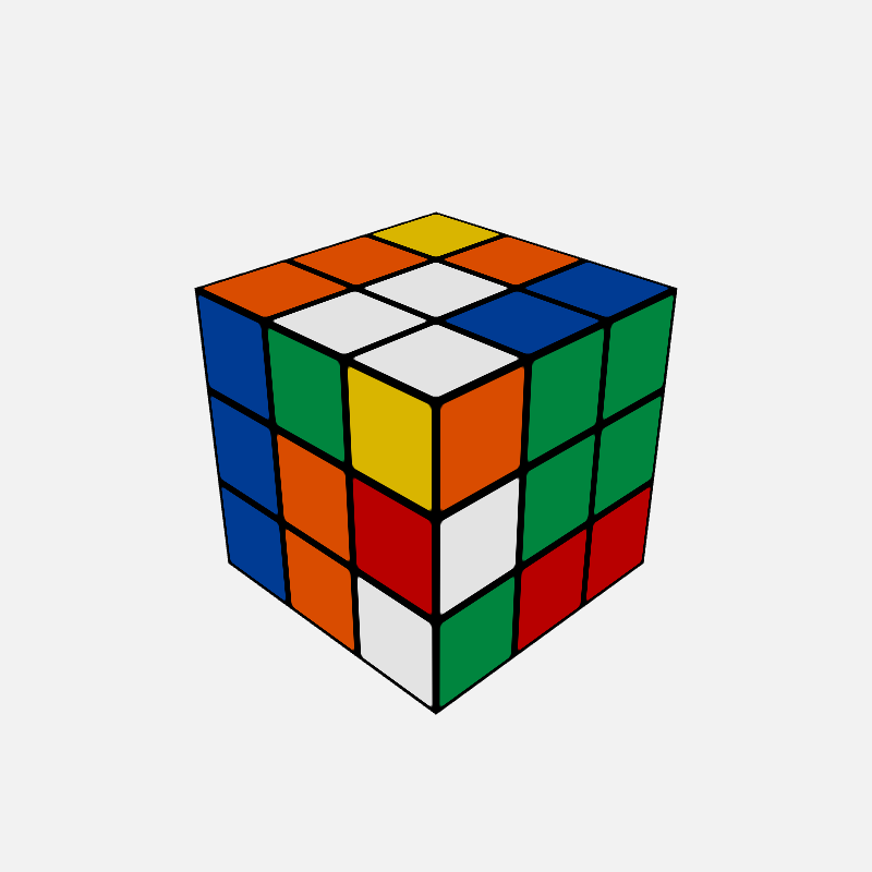 Rubik's Cube #28 static NFT preview